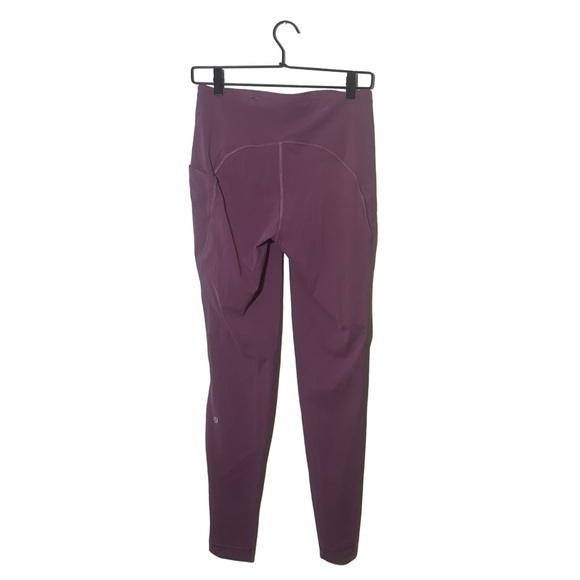lululemon Swift Speed High-Rise Tight 28" Size 8 Vintage Plum - Picture 3 of 7